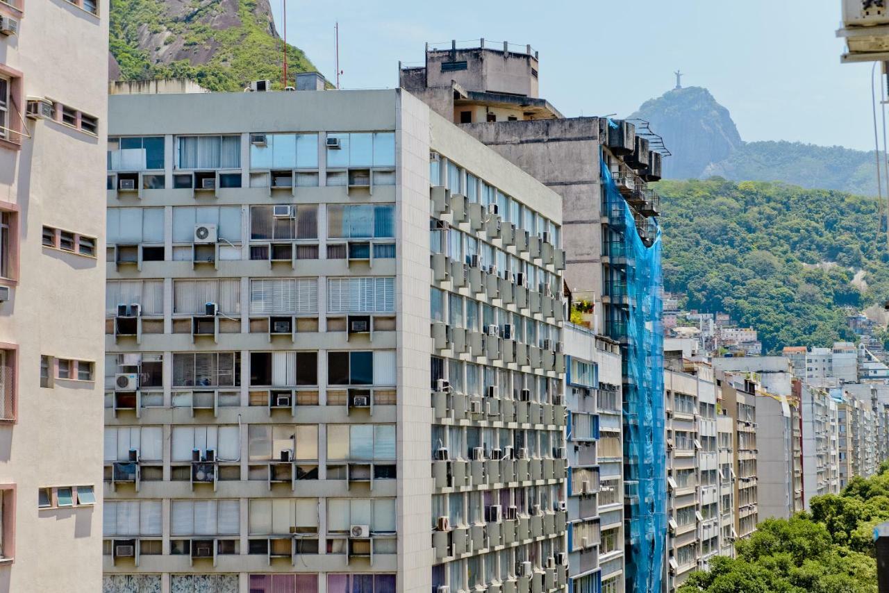 Vista Lateral Mar Copacabana Río de Janeiro Exterior foto
